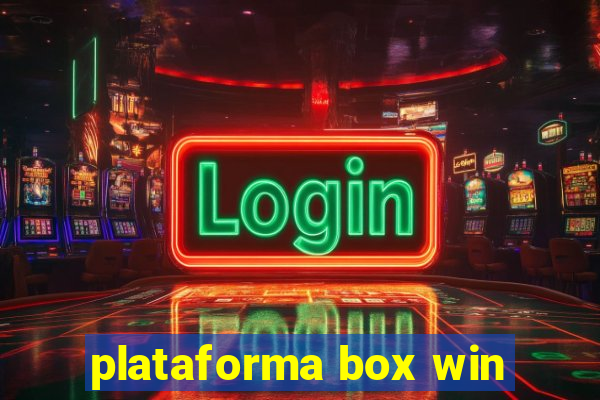 plataforma box win